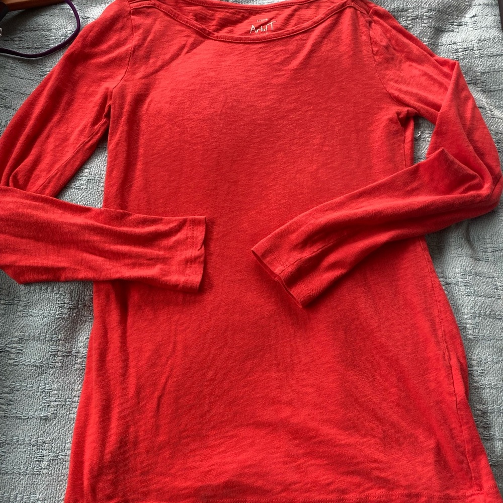 J. Crew long sleeve top